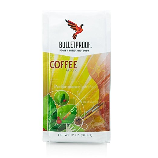 a packet of bulletproof coffee