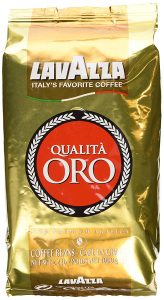 packet of lavazza coffee beans