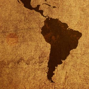 map of Latin America