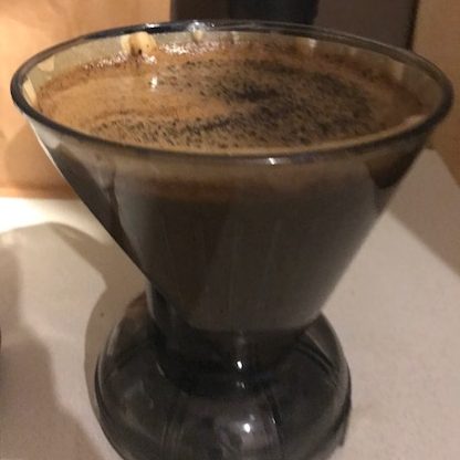 a clever coffee dripper brew