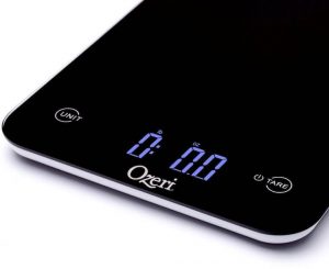 ozeri touch coffee scale close-up