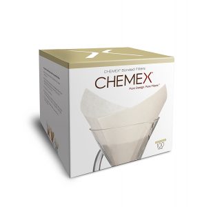 box of chemex bleached filters